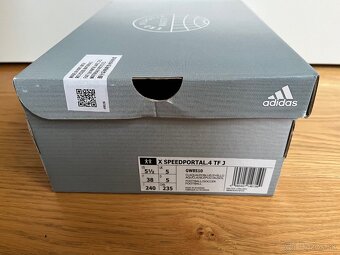 Detské turfy Adidas X Speedportal, veľkosť 38 - 4
