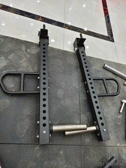 HALF RACK, protismerné kladky, multipress - 4
