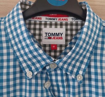 Predám pánsku košeľu prémiovej značky TOMMY JEANS - 4