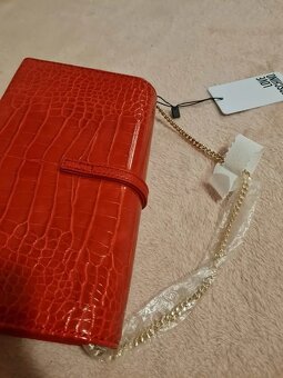 Červená kabelka Moschino - 4