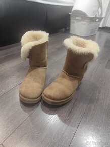 Ugg dámske bežové čižmy / snehule - 4