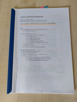 učebné materiály 1. a 2. ročník farmácia UK - 4