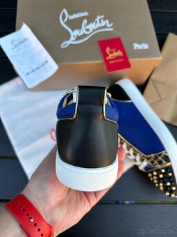 Christian Louboutin blue komplet balenie - 4