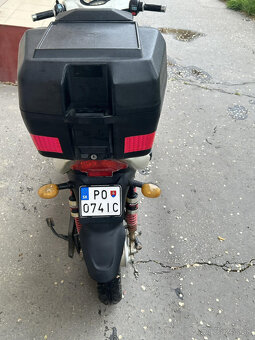 Elektrický skúter Akumoto A10 - Vymenené baterie . - 4