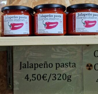 Predám domáce Zavárané Jalapeño, Chilli omáčky, Chilli pastu - 4