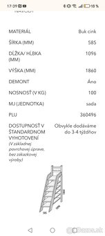 Schodiky od poschodovej postele Domestav - 4