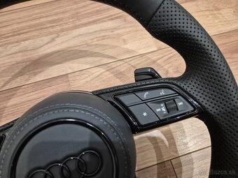 AUDI SLINE VOLANT MULTIFUNKCNY S PÁDLAMI A3 A4 A5 A6 Q5 Q7 - 4