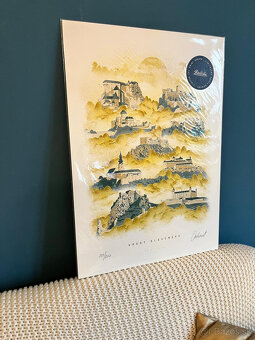 Print Bratiska - Hrady Slovenska - 4