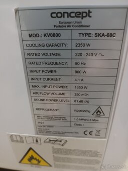 Mobilná klimatizácia CONCEPT - 4