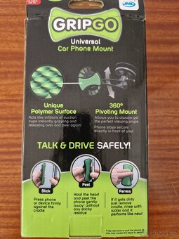 Grip GO - Univerzálny držiak do auta na mobil / GPS - 4