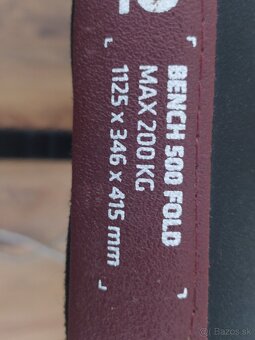 Lavička na cvičenie - Bench - 4