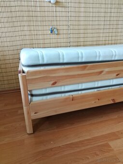 IKEA stohovacia posteľ UTÅKER + 2x matrac - 4