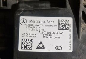 Svetlo predné mercedes B , A2479062603 - 4