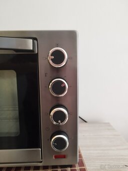 Predám elektrickú rúru ECG ET 20482 Stainless - 4