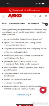 Jedálenský stôl - 4