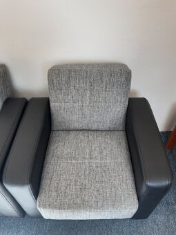 2x kreslá s úložným priestorom (YAGMUR) - 4