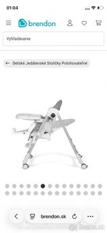 Detská jedálenská stolička multifunkčná 3+ - 4