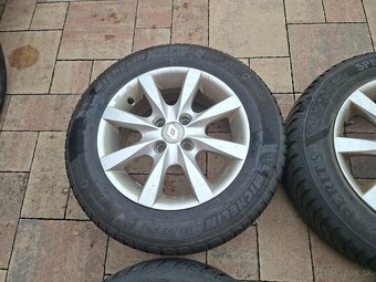 Predám hlinikové disky Reanault/Dacia-R15 --4x100 - 4