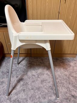 ANTILOP detská vysoká stolička / podnos IKEA - 4