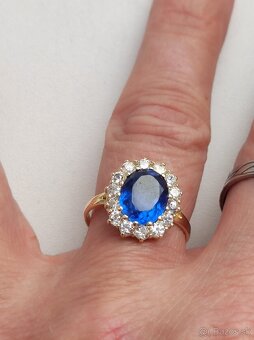 Dámsky zlatý prsteñ - 4