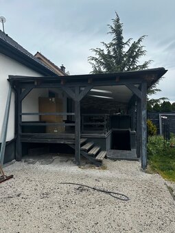Strecha Bramac s krovom a prístreškom - 4