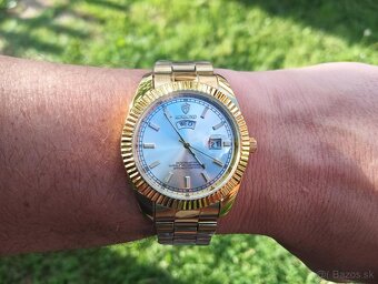 Hodinky Day Date nové, na štýl Rolex-iek - 4