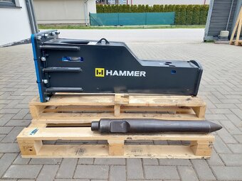 Hydraulické kladivo Hammer HM500 na bager 8-11 ton - 4