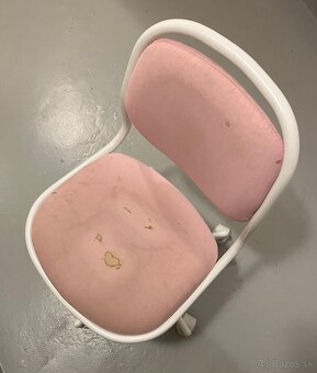 Predám 2ks detské stoličky otočné Ikea Örfjäll - 4