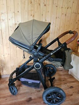 Kočík 2v1 Petite&mars GRAND II olive - 4