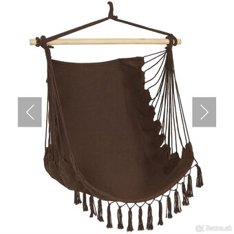 Závesné hojdacie kreslo Melange Tassels - 4
