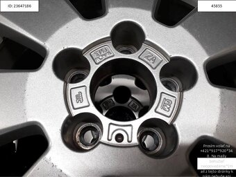 Opel originál alu disky 6J R15 5x110 ET43 1256 - 4