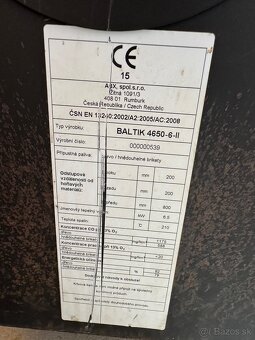ABX Baltik 6 pieskovec - krbové kachle - 4