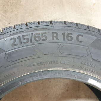 Dodávkové pneu 215/65 R16C CONTINENTAL DOT5020 - 4