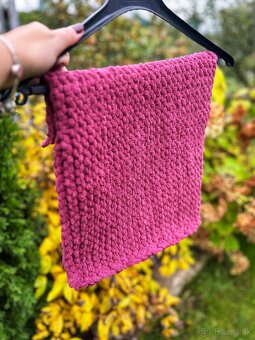 Alize puffy sveter, deka, šál - handmade - 4
