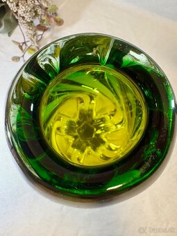 Vaza hutné sklo Chribska - 4