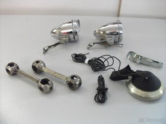 Predám retro svetlá a kľúče na bicykel,alebo moped. - 4