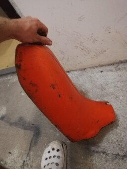 Predám vrchný plech bruško na jawu pionier 50 typ 20 - 4