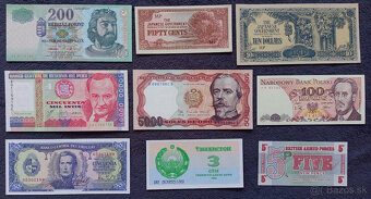 Bankovky svet UNC 9 - 4