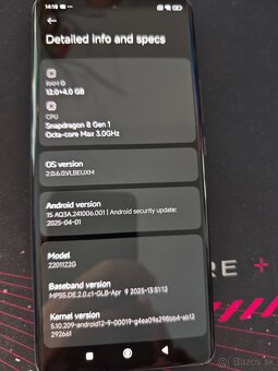 Xiaomi 12 Pro 5G (2201122G) | 256GB | 12GB+4GB RAM | 120W na - 4