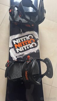 Snowboardový set Nitro Target + viazanie Raiden 157 cm - 4