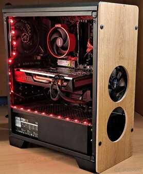Predám estetický Herný počítač s AMD Ryzen 5 5500 - 4