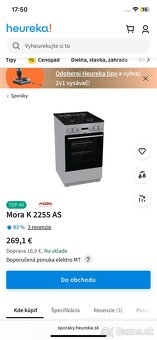 Kombinovaný sporák Mora K 2255 AS - 4