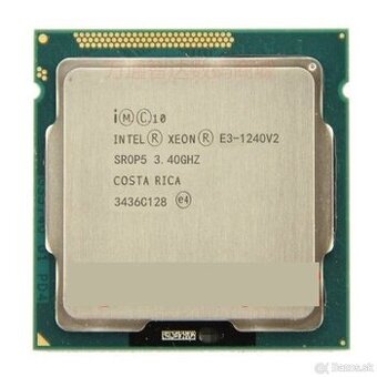 Xeon E3-1240 v2 + mATX doska + 16 GB RAM - 4