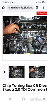 Chip Tuning Box CR Diesel Škoda 2.0 TDI Common Rail - 4