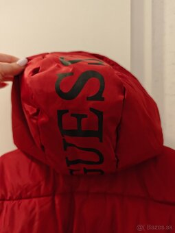 Guess chlapčenská bunda bordova - 4