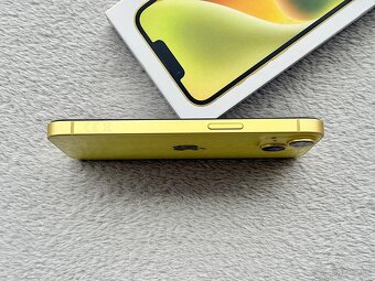 iPhone 14 128GB Žltý, NOVÁ BATERKA, SUPER STAV - 4