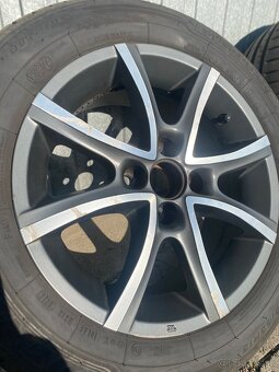 Ponúkam letné pneu DANLOP na diskoch MAK - 4