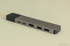 Rozbočovač HyperDrive NET Hub pre Macbook – Space Grey - 4