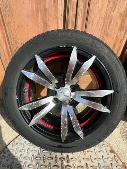 Elektróny 4x100. 185/55 R15 - 4