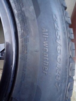 KIA SPORTAGE 17"5x114,3 ...225/60 R17... snímače TPMS - 4
